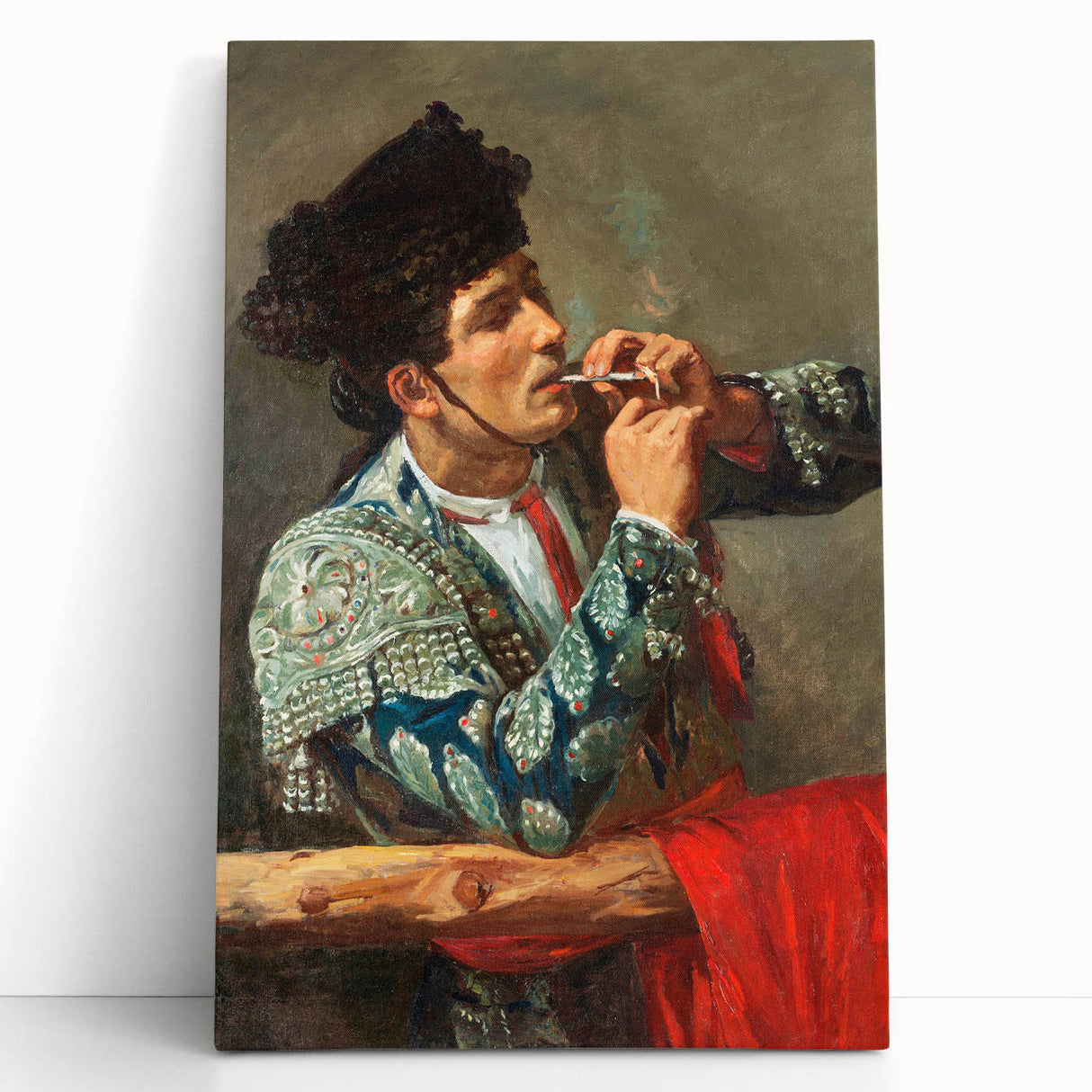 After the Bullfight - Spanish Matador Portrait by Mary Cassatt