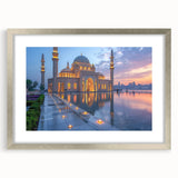 Textured abstract art print featuring muted earth tones on a framed canvas, ideal for bedroom wall decor.