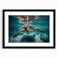 Extra large, textured abstract art print featuring vibrant.