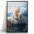 Large abstract wall art depicting Manitoba scenery in muted earth tones on a framed acrylic.
