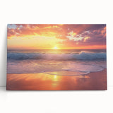 Black and white photo of the Caribbean Bahamas on stretched canvas, ideal for kitchen wall art.