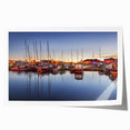 Scenic Estonia landscape on rolled print, featuring lush greenery and a serene lake, ideal for art wall dining room.