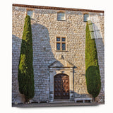 Acrylic print of a Provence, France landscape in soft pastel shades, ideal for bedroom or dining room.