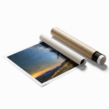Extra large rolled print of a Dutch floral scenery in soft pastel colors, ideal for classy bathroom wall art.