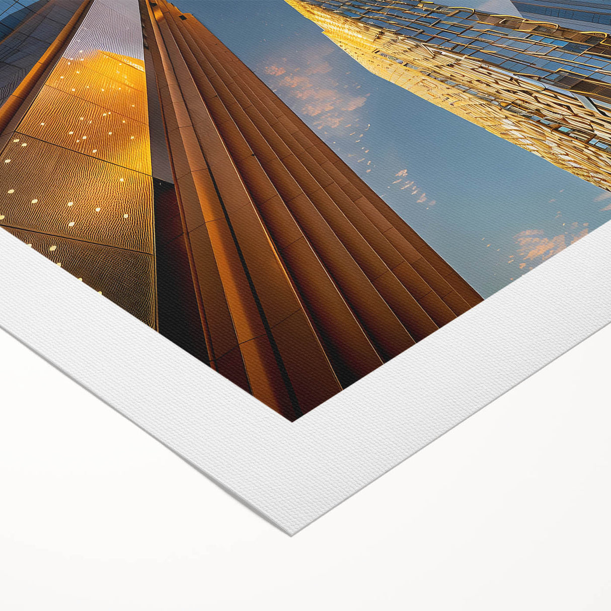 Art Deco poster of a Middle Eastern landscape in muted earth tones on rolled canvas, suitable for dining room decor.