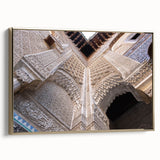 Framed canvas featuring a vintage-style Alabama landscape in muted gold and black tones, ideal for bedroom wall decor.