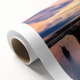 Art Deco style poster of Maui scenery in pastel colors on rolled canvas, ideal for nursery wall art.
