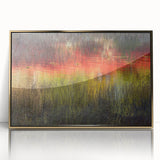 Acadia National Park landscape in muted earth tones on framed acrylic, ideal for modern art wall decor.