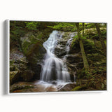 Vintage poster art of Virginia scenery on framed canvas, featuring colorful art in extra large size.