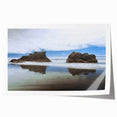 Olympic National Park scenery on a rolled canvas print, featuring lush green tones, perfect for art wall dining room.
