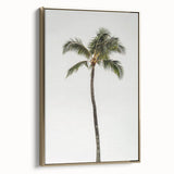 Framed canvas featuring a vintage landscape painting with muted earth tones, ideal for bedroom wall art.
