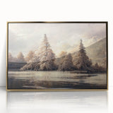 Framed abstract floral wall art design in vibrant colors, featuring a gold-acrylic finish, perfect for modern home decor and enhancing interior aesthetics.