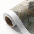 Abstract landscape wall art on rolled canvas showcasing vibrant colors and intricate textures, perfect for modern home decor. Packaged in a durable cardboard tube for safe delivery.