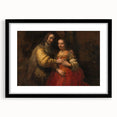 Baroque Art: Rembrandt’s Couple Portrait – Classic Art Print