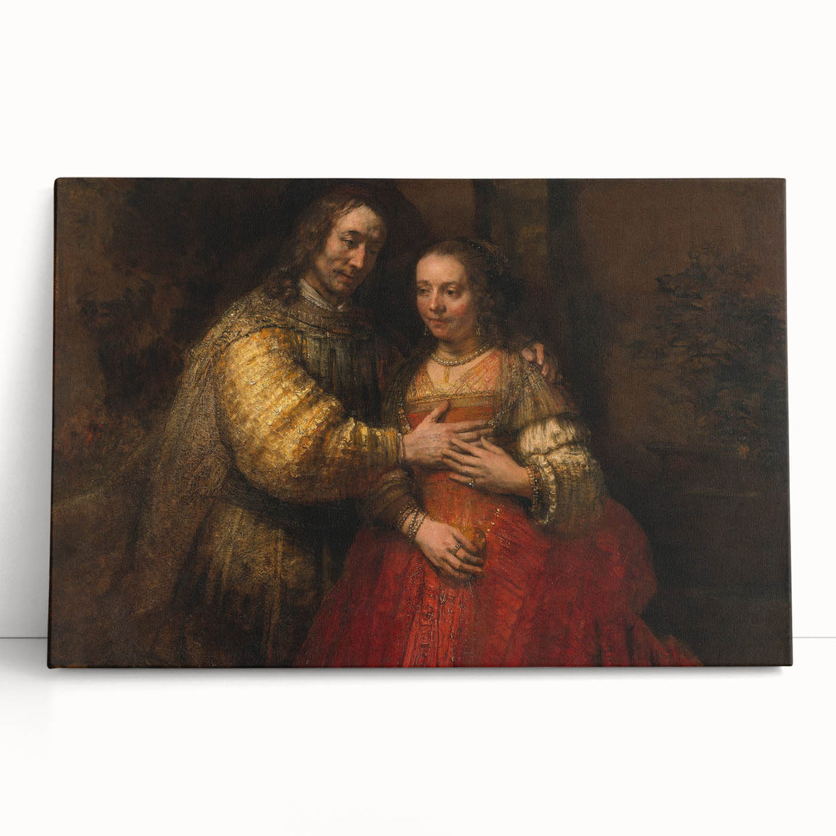 Baroque Art: Rembrandt’s Couple Portrait – Classic Art Print