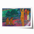 Bold Tribal Scene - Modern Wall Art Inspired by Polynesian Landscape