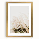 Extra large abstract art print with textured design in warm summer hues on a framed canvas, ideal for living room decor.
