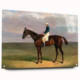 Romanticism Art - Margrave with Jockey - Classic Equestrian Print