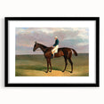 Romanticism Art - Margrave with Jockey - Classic Equestrian Print
