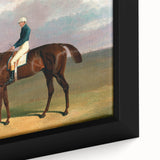 Romanticism Art - Margrave with Jockey - Classic Equestrian Print