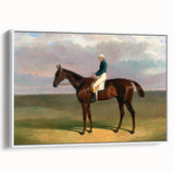 Romanticism Art - Margrave with Jockey - Classic Equestrian Print