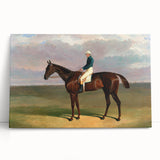Romanticism Art - Margrave with Jockey - Classic Equestrian Print