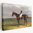 Romanticism Art - Margrave with Jockey - Classic Equestrian Print