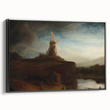 Baroque Art: The Majestic Windmill Landscape – Classic Art Print