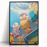 Grateful Dead Retro Wall Art - Vintage New Year’s Eve 1993-94 Poster