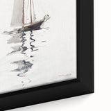 Realism Art Prints - Two-Masted Schooner by Winslow Homer Coastal Art