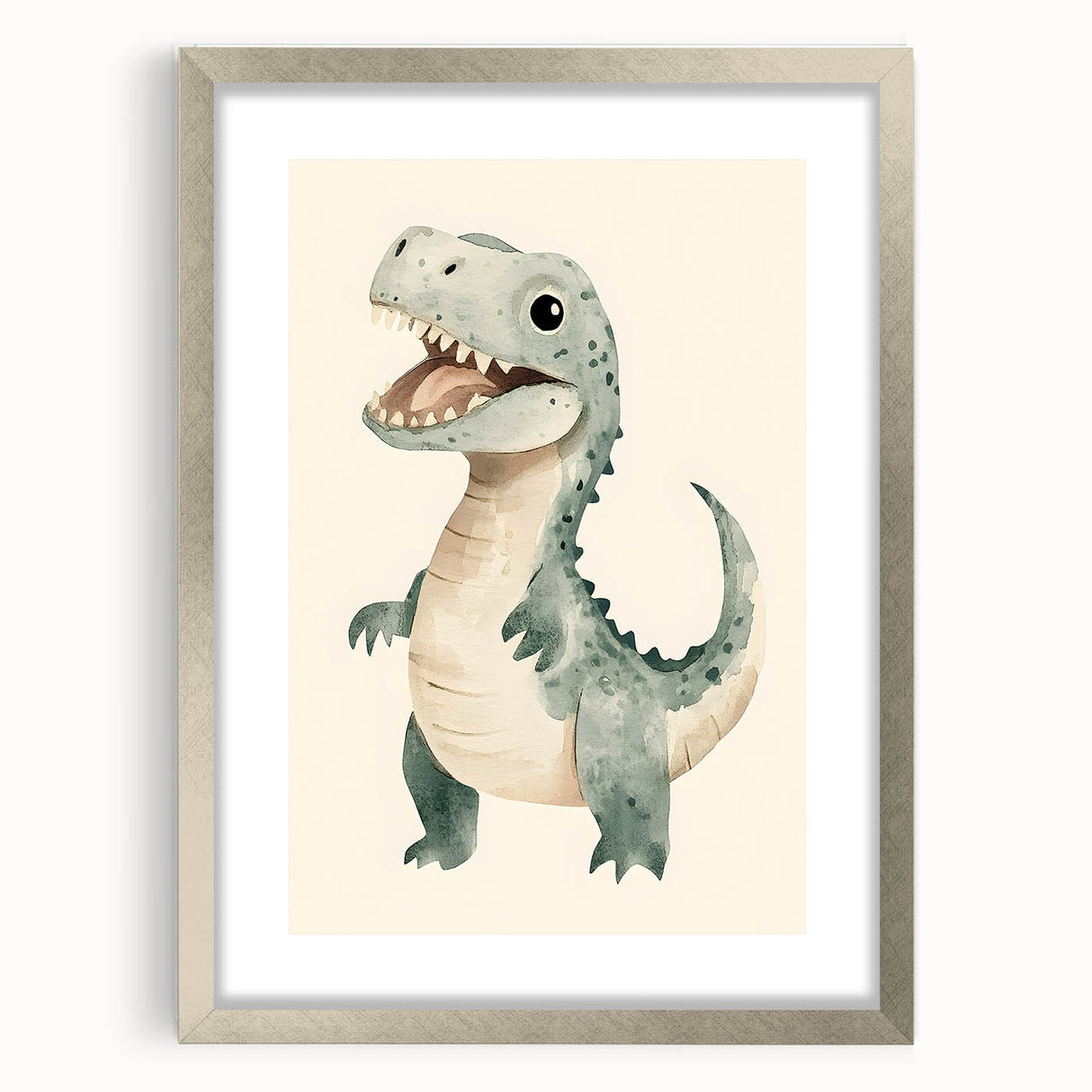 Adorable Dinosaur Nursery Wall Art - Kids Room Art Prints & Decor