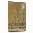 Romanticism Art - Winter Sun Landscape - Classic Seasonal Romantic Print