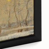 Romanticism Art - Winter Sun Landscape - Classic Seasonal Romantic Print