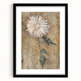 Elegant Chrysanthemum Modern Wall Art - Minimalist Contemporary Art Print