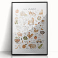 ABC Alphabet Canvas Art - Farm-Themed Alphabet Learning Poster