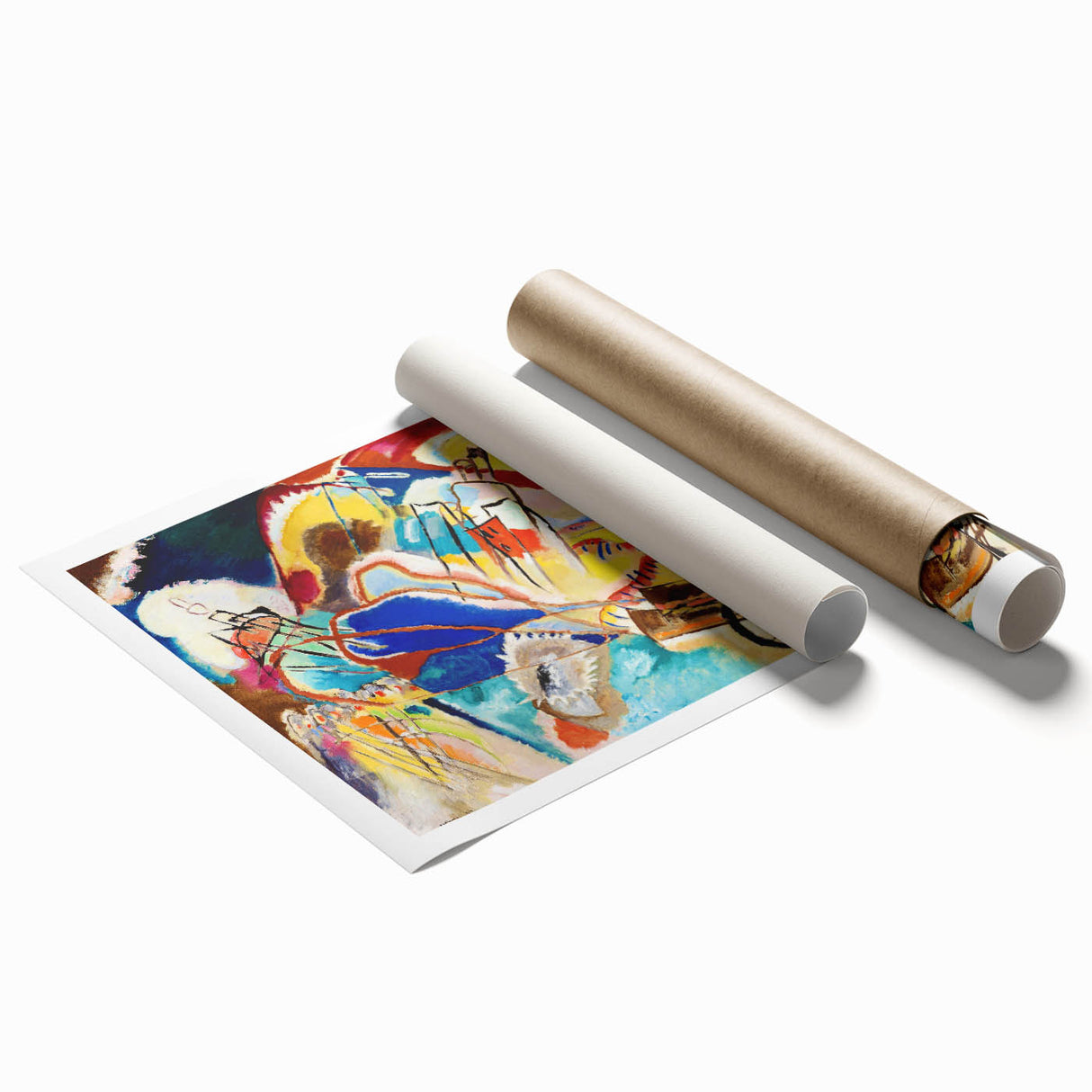 Abstract Expressionist Art - Modern Wall Art with Vibrant Colors
