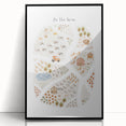 Kids Educational Wall Art - Illustrated Farm Life Learning Print