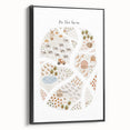 Kids Educational Wall Art - Illustrated Farm Life Learning Print