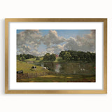 Romanticism Art - Wivenhoe Park, Essex - Classic Pastoral Landscape