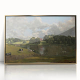 Romanticism Art - Wivenhoe Park, Essex - Classic Pastoral Landscape