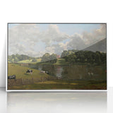 Romanticism Art - Wivenhoe Park, Essex - Classic Pastoral Landscape
