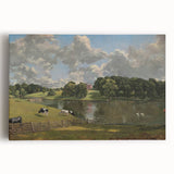Romanticism Art - Wivenhoe Park, Essex - Classic Pastoral Landscape