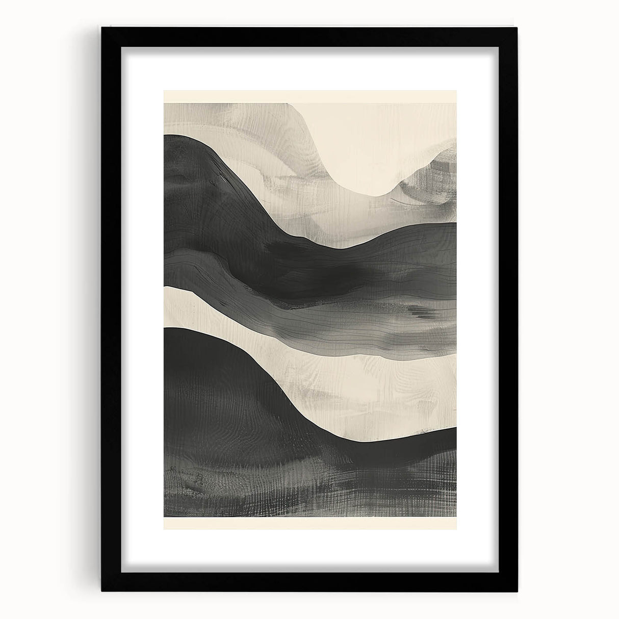 Framed Dining Room Prints – Black & White Modern Wall Art