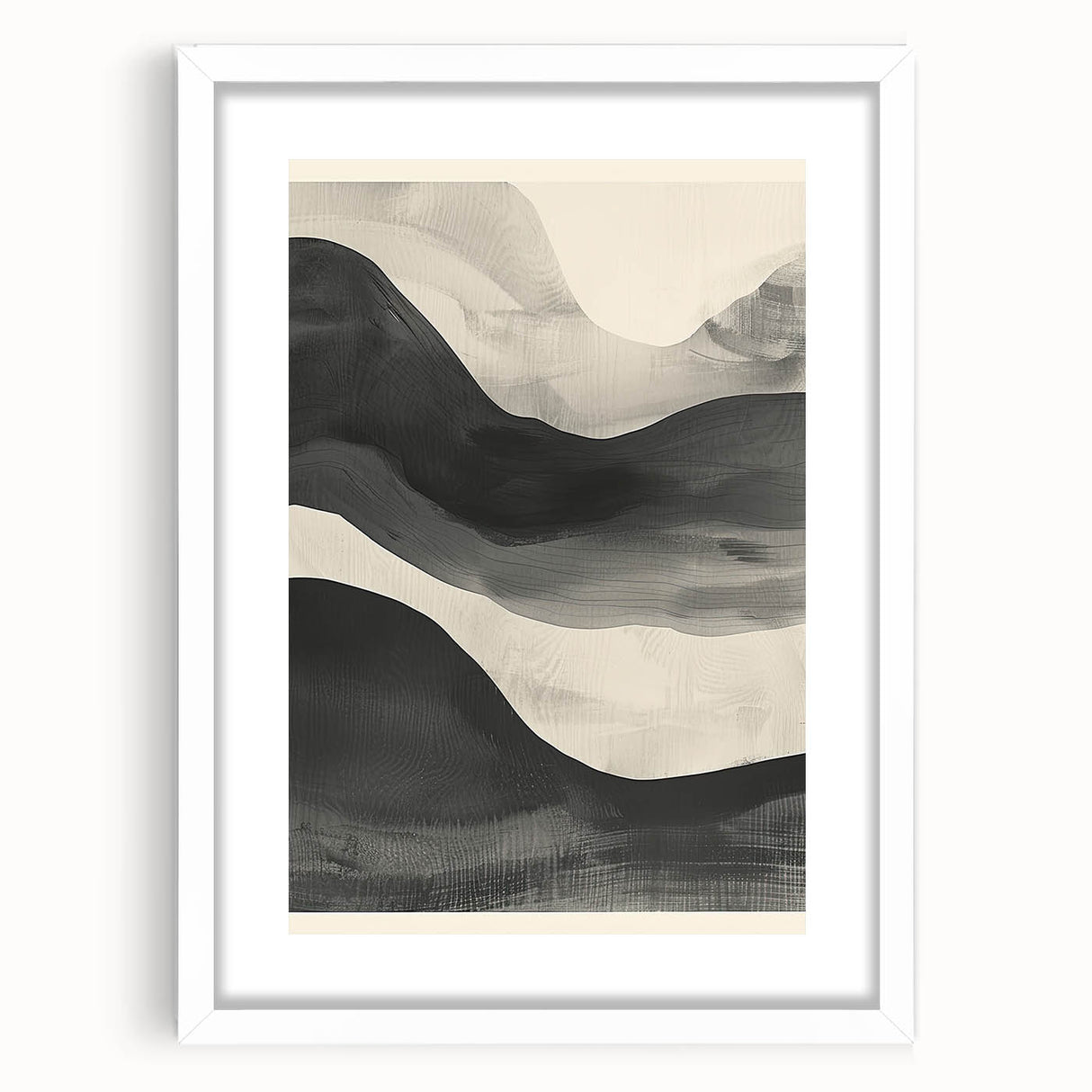Framed Dining Room Prints – Black & White Modern Wall Art
