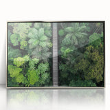 Framed acrylic artwork of a landscape bridge, showcasing vibrant colors and intricate details, ideal for home or office decor, enhancing modern interiors.