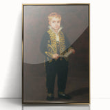 Victor Guye by Goya - Romanticism Art Print on Canvas & Glass