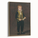 Victor Guye by Goya - Romanticism Art Print on Canvas & Glass