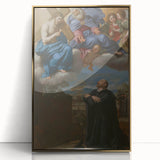 Baroque Art: Christ, God, and the Praying Saint – Classic Art Print