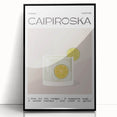 Large abstract wall art featuring mid-century modernist design in black and white, acrylic framed print.