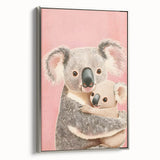 Cute Koala Nursery Wall Art - Kids Room Prints & Baby Decor
